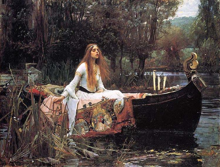 John William Waterhouse The Lady of Shalott China oil painting art